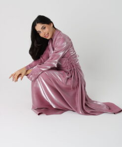 Pink Wrap Kaftan