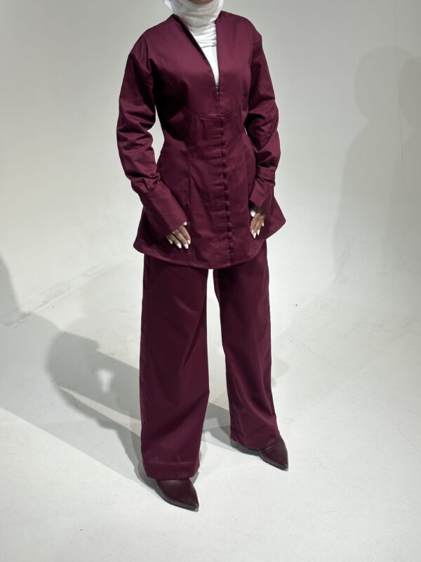 Buttoned Shirt Set - Image 7