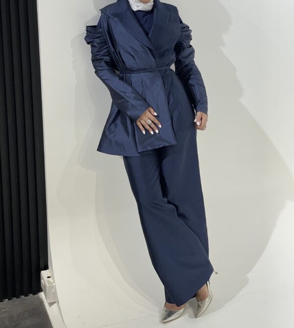 Off Shoulder Blazer Set - Image 6