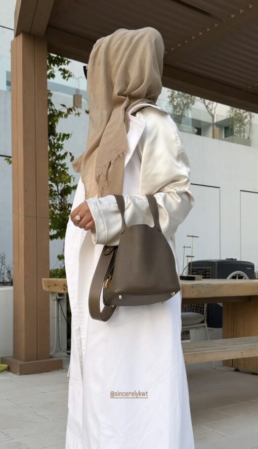 Half silk Trench Coat - Image 6