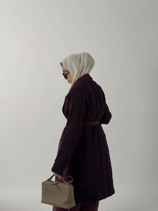 Cardigan Knit x suede - Image 6