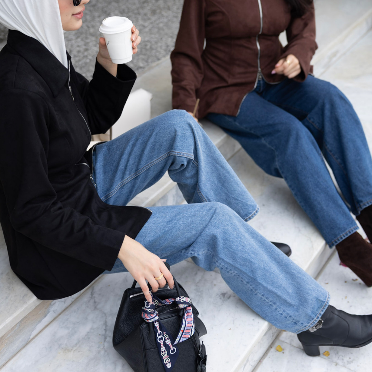 Suede Zipper Jacket - Image 5