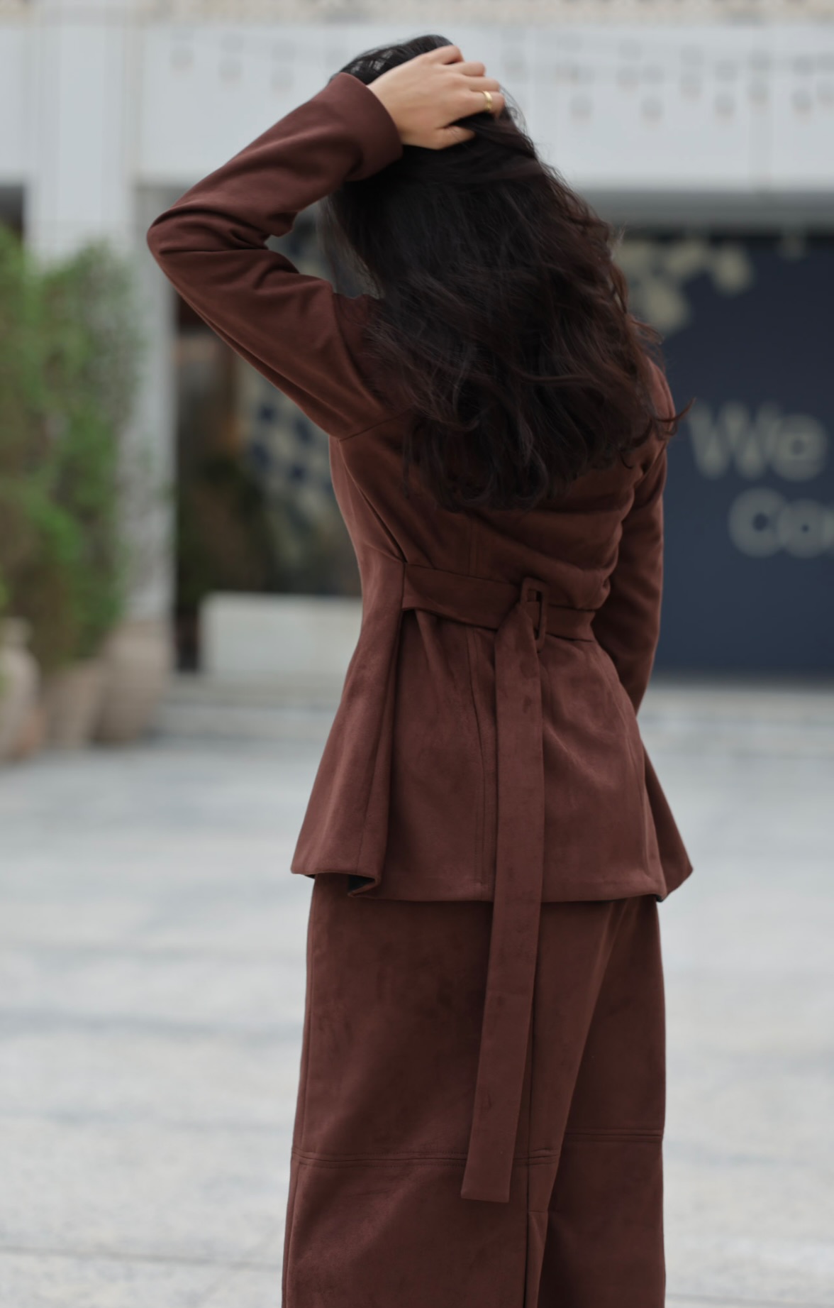 Suede Zipper Jacket - Image 4