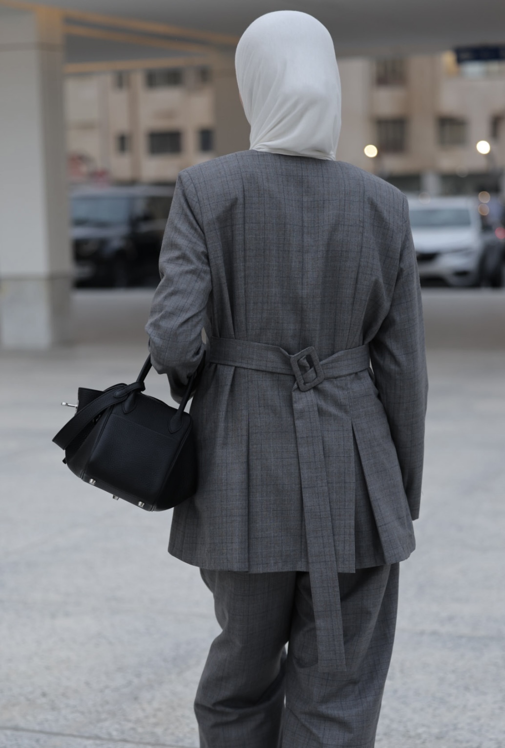 Check blazer set - Image 4