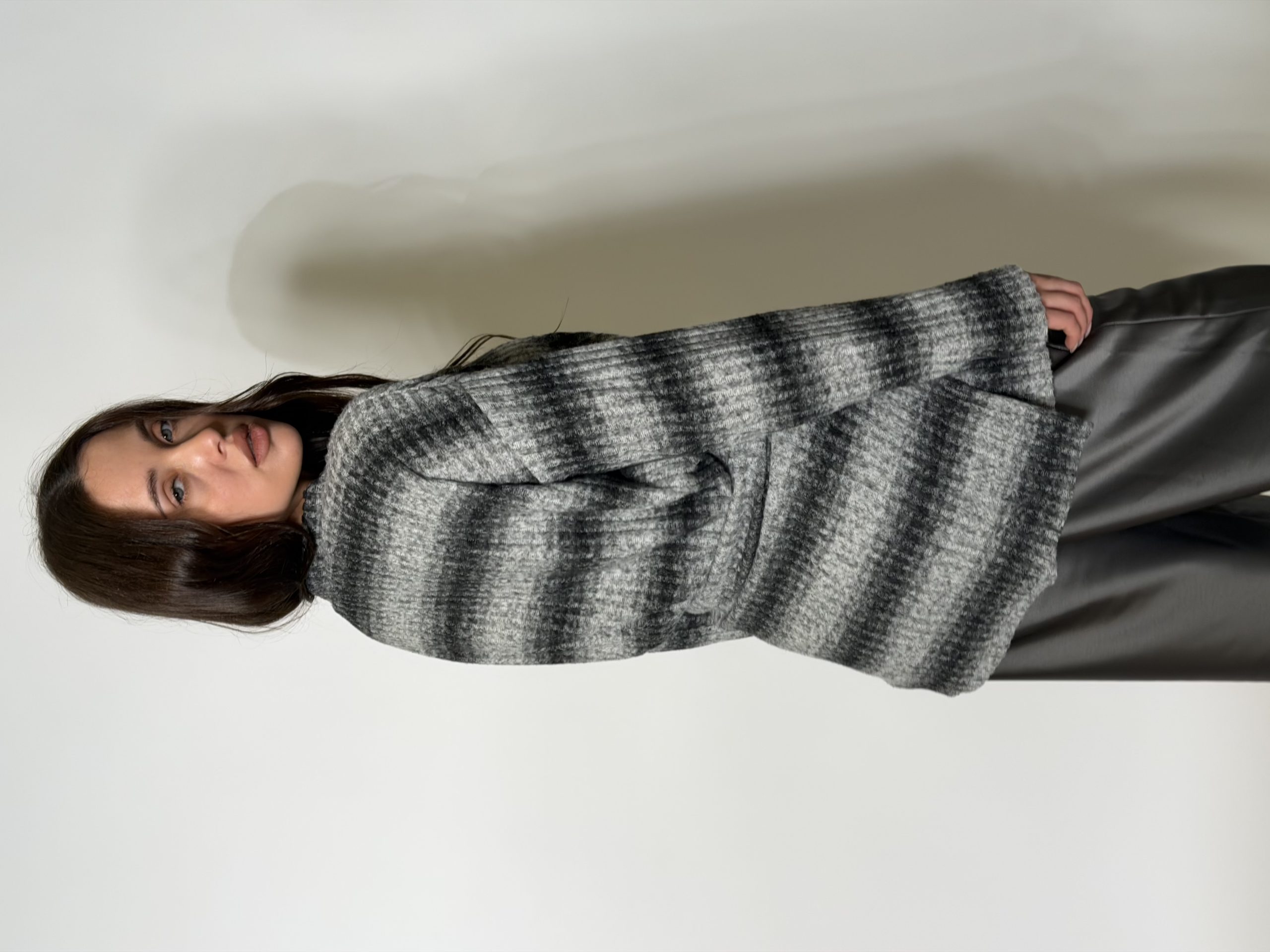 Grey Jumper + waist coat - Image 7