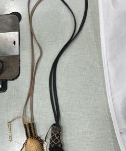 Alternative view of Long leather Tassel