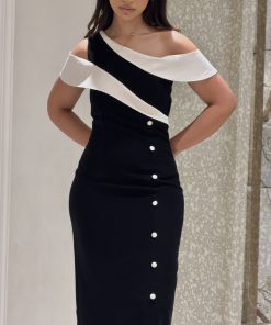 Tuxedo Dress