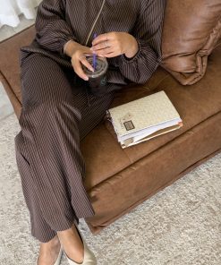 Pinstripe Bomber jacket - الصورة 8