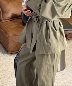 Alternative view of Short Trench coat